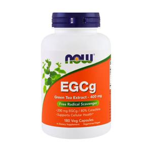 [해외직구] 나우푸드 EGCg 녹차 추출물 400mg  180 야채캡슐