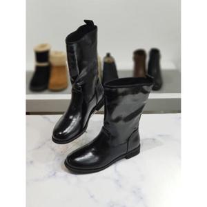 한슈 세이브존03 유광 트렌디 여성 미들부츠 3cm AGHS77977vsA