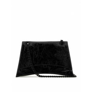 [BALENCIAGA] 여성 크로스 바디 백 Crush 체인 Med 7856022AA6G1000 블랙 /8