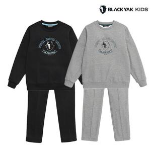 [블랙야크 키즈]MARIO블랙야크 키즈 BKO베러맨투맨세트 1BKSEW2901