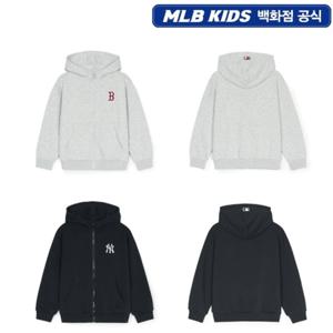 [MLB키즈]베이직 스몰로고 후드 집업 7AHDB0251
