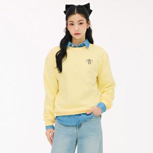 [체이스컬트]공용 캐릭터 그래픽 맨투맨 티셔츠 EARU5131B06