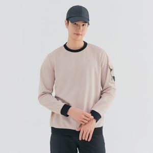 [레노마골프] 남성 등판 배색 변형 라운드 티셔츠 RMTRN1103-508