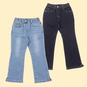 [로엠걸즈(아동)]약기모 부츠컷 데님스판청바지RGTJ24W2C