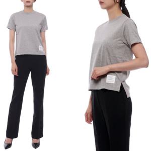 [톰브라운] 24SS 여성 크루넥 반팔티셔츠 (FJS036A 05398 055 24S)
