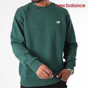[뉴발란스] 티셔츠 /B27- NBNCECS011 40 / MT41510 UNI 스몰로고 기모 맨투맨 (SEMI-OVER FIT)