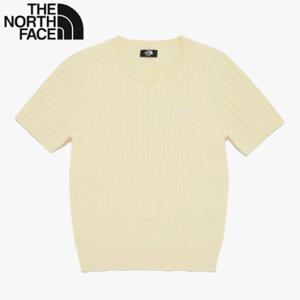 노스페이스 NT7AR30B 여성 홀리데이 반팔 스웨터 니트 KR