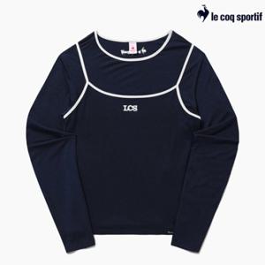 [르꼬끄] 여성 울라이크 레이어드 긴팔티 QQ122ORL21_DNV
