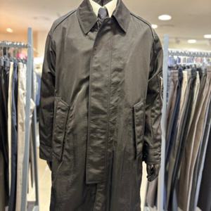 [레노마 옴므]S/S 간절기 블랙 오버핏 스트링 롱야상 PIMBH08