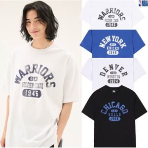 [NBA]N252TS020P GR 남여공용 엔비에이 팀별 아치 그래픽 오버핏 반팔티셔츠