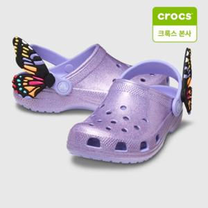 [크록스 본사] 클래식 아이엠 버터플라이 클로그 토들러 미스틱 퍼플 (210018-5BN)