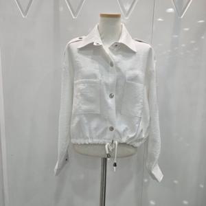 [밸리걸]캐주얼 스트링 숏 자켓 803470 / 화이트