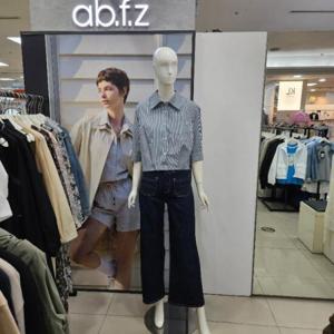 Ab.f.z DP01 스트라이프밴딩카라셔츠 AFZ2HB02