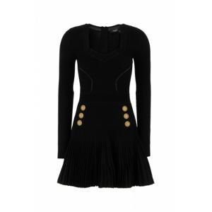 [BALMAIN] 여성 원피스 BF0R9936KF24 0PA NOIR /2