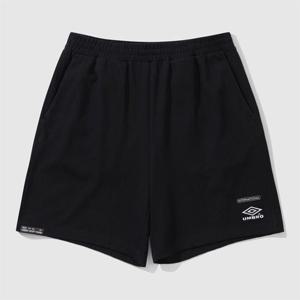 [엄브로] 크리스피 타슬란 썸머 싱글지 셋업 4.5부 반바지 UP221CHP66 BLK