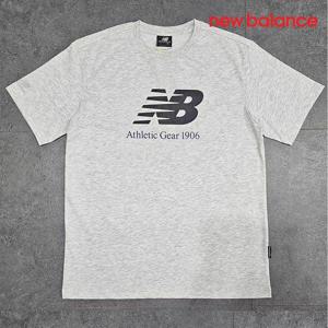 [뉴발란스] 반팔티 /D24- NBNEEC1163 16 / UNI 에센셜 빅로고 반팔티(STANDARD FIT)
