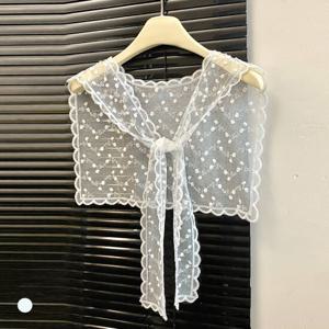 KARRA 프렌치레이스숄가디건_A5M0323