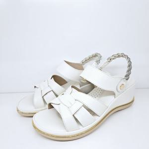 [엘칸토]천연 양가죽 여성 2-WAY 웨지 샌들 (6CM) LCWW46U526-39