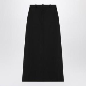 THE ROW 블랙 울 루 스커트 8492W3460/XH_THERO-BLK