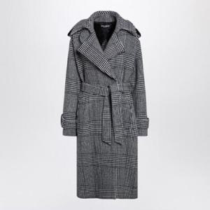 DOLCE&GABBANA 하운드투스 울 체크 코트 F0E2DTFQMKH/XH_DOLCE-S8100