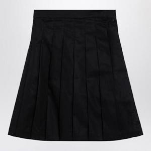 BURBERRY 블랙 코튼 블렌드 스커트 8095751159906/XH_BURBE-A1189