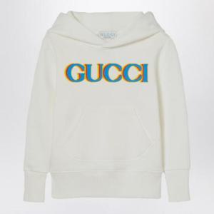 GUCCI White hoodie with logo 773379XJGZF/Q_GUC-9214