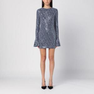 ROTATE BIRGER CHRISTENSEN 보라색 프린트가 들어간 스팽글 미니 드레스 1127392980PL/XH_ROTAT-2980