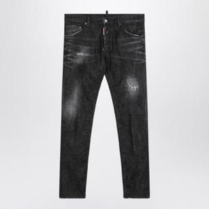 DSQUARED2 블랙 슬림 진 이지워시 쿨가이 S74LB1578S30357/Q_DSQUA-900