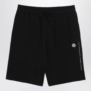 MONCLER X FRGMT Black shorts in cotton 8H000-01M5214/Q_MONGE-999
