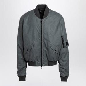 DOLCE&GABBANA 라이트 그레이 리넨 봄버 재킷 G9BBMTFU4L4/XH_DOLCE-N9299