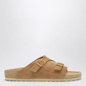 BIRKENSTOCK 슬라이드 취리히 절묘한 크림색 스웨이드 1029612SUE/XH_BIRKE-LC