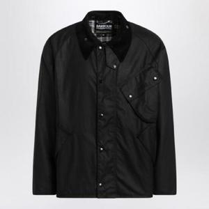BARBOUR A7 페이스마스터 블랙 왁스 재킷 MWX2379MWX/XH_BARBO-BK71