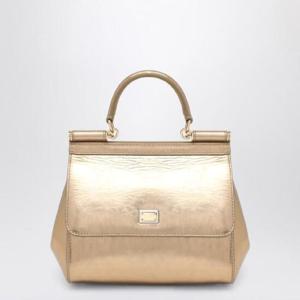 DOLCE&GABBANA 골드 시칠리 미디엄 핸드백 BB6003BO855/Q_DOLCE-8H945