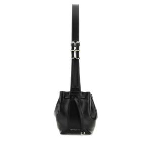 GIVENCHY 블랙 가죽 스몰 펌킨 크로스바디 백 BB510XB1Q7 001