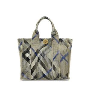BURBERRY 자수 패브릭 체크 미니 핸드백 8090404 B9629