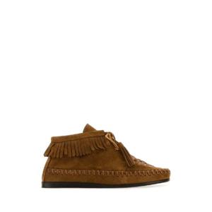ISABEL MARANT Camel suede Felsa lace-up shoes MC0025FBC2A05S 50CO
