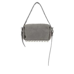 ALEXANDER WANG 그레이 누벅 스몰 리코 숄더 백 20125K21L 020
