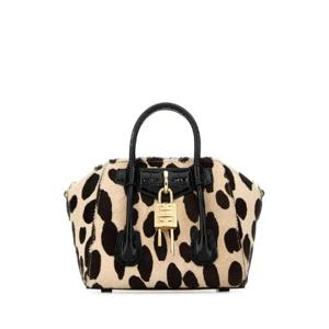 GIVENCHY Printed calf hair Antigona Lock Toy handbag BB511GB27P 007