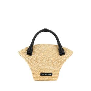 BALENCIAGA Straw mini Beach handbag 7441392AAG0 9560