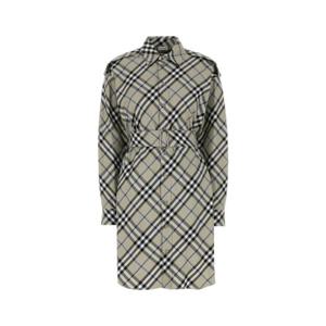 BURBERRY 자수 코튼 드레스 8090717 B9629