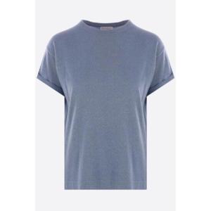 BRUNELLO CUCINELLI Sparkling cashmere and silk lightweight t-shirt M41810000C2886