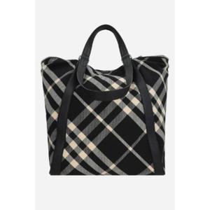 BURBERRY 체크 자카드 토트백 8086476A1189