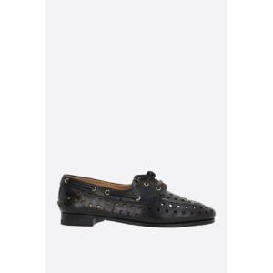 BALLY 천공 가죽 소재의 플룸 로퍼 WF1407BU012U901
