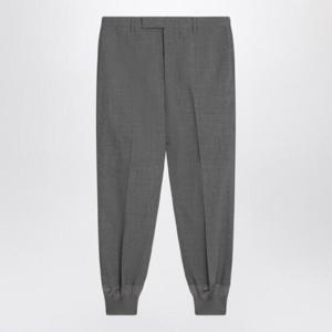 PRADA Grey wool jogger trousers UP0366OOO1XMY/R_PRADA-F0031