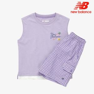 [뉴발란스]뉴발란스 키즈 컬러풀 유니 나시 셋업 NK9YE2604U-75