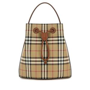 BURBERRY Printed canvas bucket bag 8109795 A9534