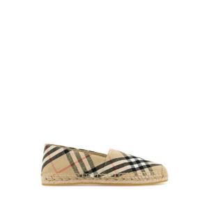 BURBERRY Embroidered canvas espadrilles 8109180 B9368