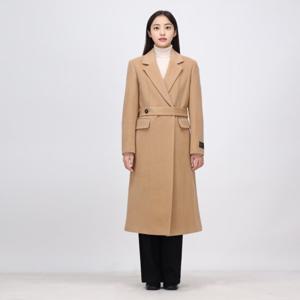 [라인어디션]울캐시 벨티드 롱코트 (NWHCOK02)