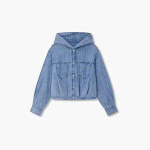 [보브]후디드 헤지 데님 블라우스7155360800Y