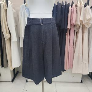 [온앤온]핀턱 와이드 5부 데님팬츠njw5ml4180